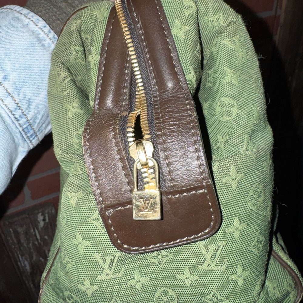 LV Green Denim Mini Lin - Picture 4 of 16